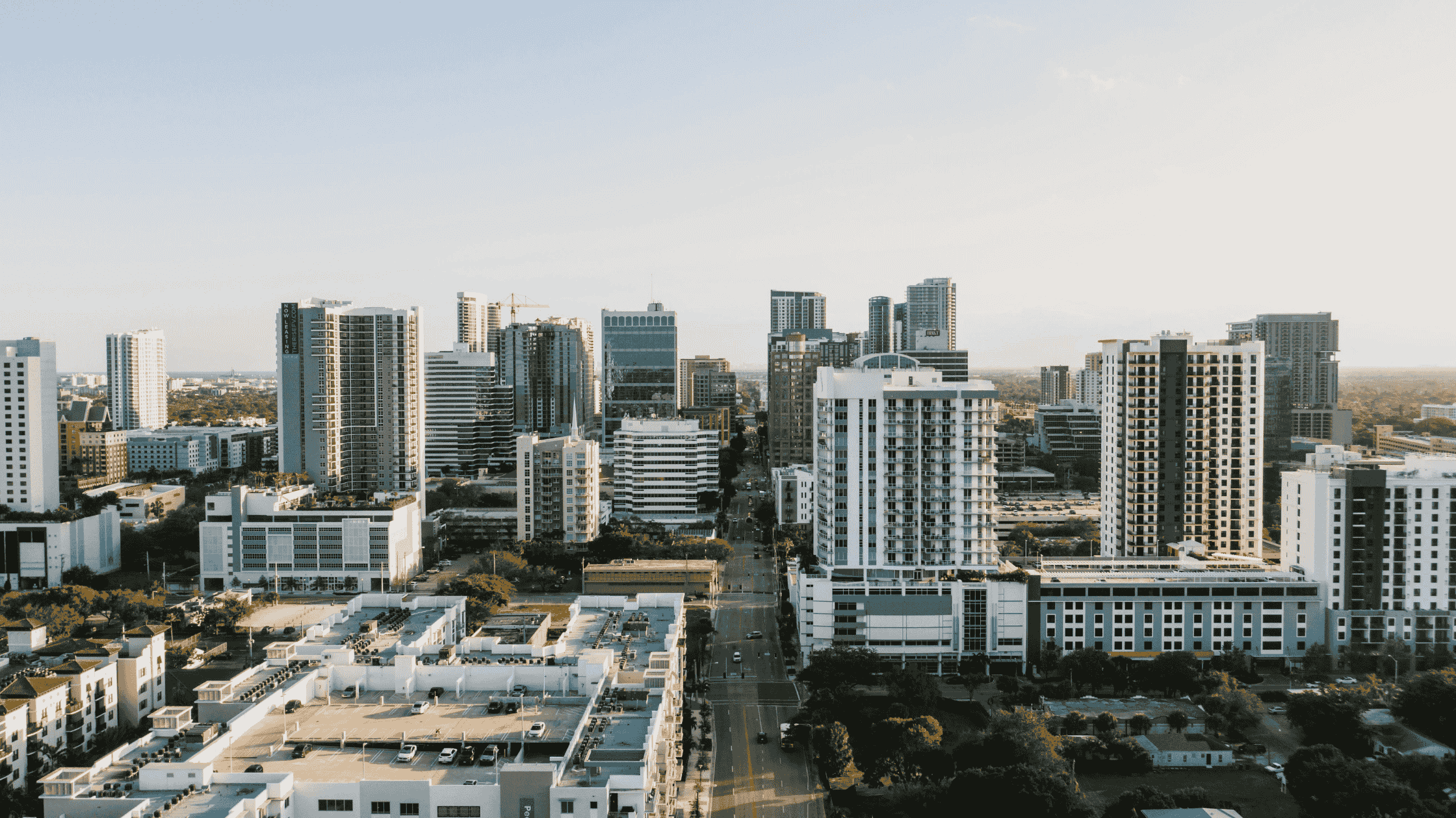 view of downtown Fort Lauderdale in the day