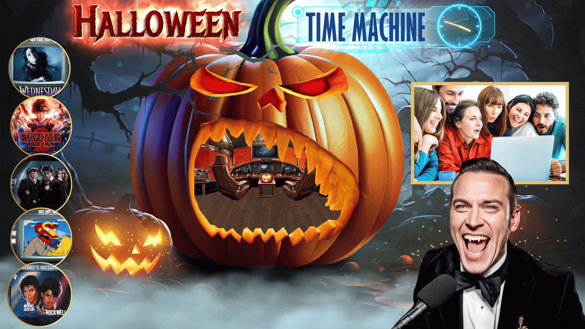 Virtual Halloween Time Machine