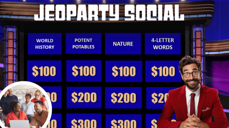 Virtual Jeoparty Social