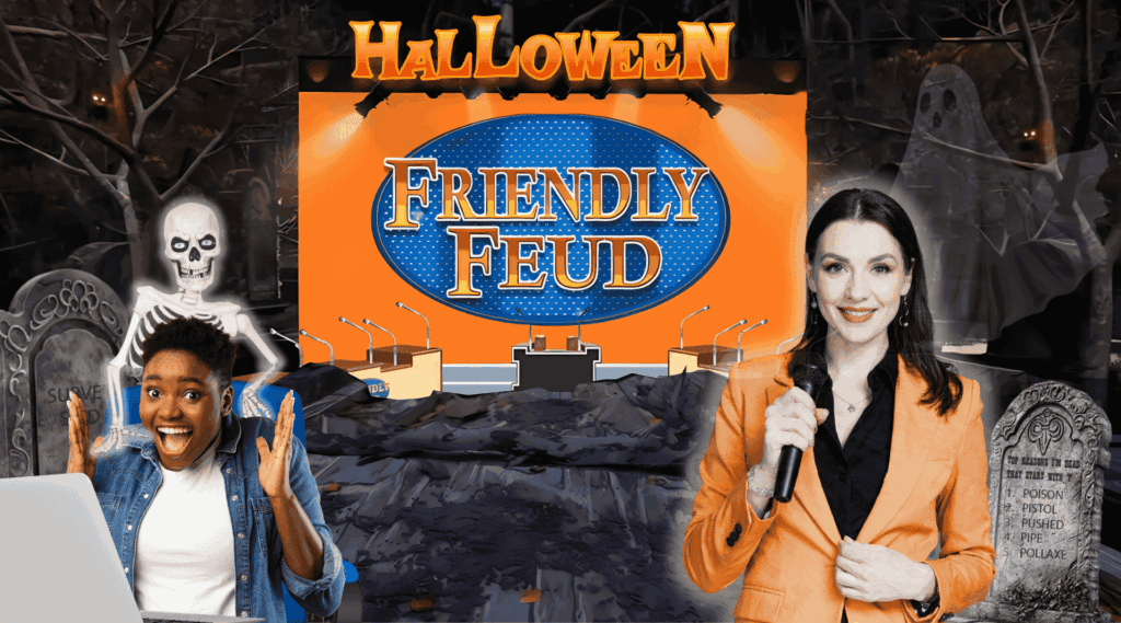 Virtual Halloween Friendly Feud